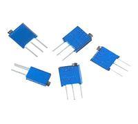 20pcs 3266W 3266 Trimpot Trimmer Potentiometer 100 200 500 ohm 1K 2K 5K 10K 20K 50K 100K 200K 500K 1M ohm 103 101 201 501 Electromechanical components (Size : 50K Ohm)