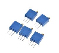 20PCS 3296 potentiometer Kit 3296W Variable Resistor 100R -1M 200R 500R 1k 2k 5K 10K 20K 50K 100K 200k 500k(20K Ohm)