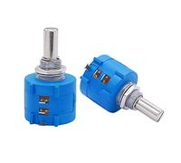 20Pcs 3590S-2-103L Rotary 10-Turn WireWound Potentiometer 100/200/500/1K/2K/5K/10K/20K/50K/100K Ohm Precision Adjustable Resistor Resistor elements (Size : 5K Ohm)