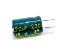 20pcs 35V220UF 8 * 12mm 220UF 35V 8 * 12 electrolytic capacitors