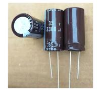 20pcs 35v3300uf Electrolytic Capacitor Radial 3300uf 35v 16x35mm AUOQKQUT