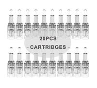 20Pcs 36 Pin Replacement Micro Needle Cartridges Microneedling Dermapen Needles Parts for Auto Electric Derma Microneedle Pen, Thread Slot 36 Pins