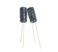 20pcs 400V 1uF 400VDC 1MFD Aluminum Electrolytic Capacitor 6 * 11mm Radial