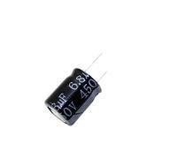 20pcs 450V6.8UF 10x17mm 450v 6.8uf 450v6.8mf 450v6.8mfd Aluminum Electrolytic Capacitor 6.8mf450v 450Volt 450wv 450vdc 6.8mf