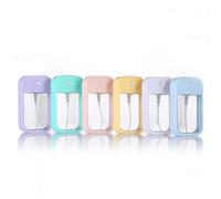 20Pcs 45ML 50ML Small Empty Spray Bottle Portable Square Refillable Perfume Atomizer Vials Mini Card Spray Bottle for Travel Holiday Cosmetic (45ML Green)