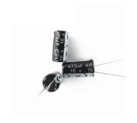 20PCS 470UF 16V direct-plug electrolytic capacitor