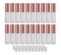 20pcs 4cm Refill Empty Tubes Containers for DIY Lip Gloss Balm (rose)