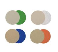 20pcs 4inch Hook & Loop Wet/Dry Sanding Discs 3000 5000 7000 10000 Grit Silicon Carbide Sandpaper for Orbital Sander, DA Disc Sander, Angle Grinder