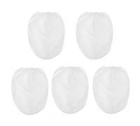 20Pcs 5 Gallon Paint Strainer Bags White Regular Fine Mesh Filters Bag Bucket Elastic Top Paint Strainer Bags for Hydroponics Painting Gardening (20)