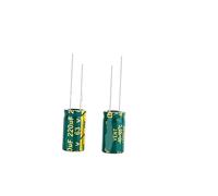 20PCS~500PCS High Frequency Capacitor 6.3V 10V 16V 25V 35V 50V 400V 450V 47UF 10UF~3300UF 100UF 220UF 330UF 470UF 1000UF 2200UF AUOQKQUT(16V1000UF 100PCS)