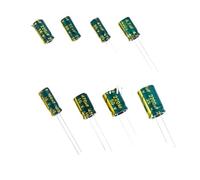 20PCS~500PCS High Frequency Capacitor 6.3V 10V 16V 25V 35V 50V 400V 450V 47UF 10UF~3300UF 100UF 220UF 330UF 470UF 1000UF 2200UF BIANMTSW(10V2200UF 100PCS)