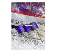 20pcs/50pcs 25SC47M 25v47uf Os-con Polymer Solid Capacitor 10X10 47uF/25V Electrolytic Capacitor MQXFCZUX(20pcs)