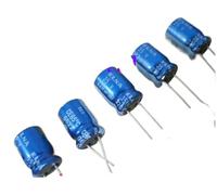 20PCS/50PCS Re3 Blue Robe Electrolytic Capacitor 35v220uf 8x11.5mm AUOQKQUT(20PCS)