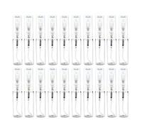 20pcs 5ml Portable Refillable Clear Glass Empty Spray Bottles Perfume Atomizer Bottle for Travel, Cleaning, Essential Oils, Personal Beauty Care