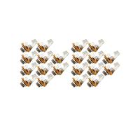 20pcs 6.35mm 1/4 Inch Mono Input Jack Plug Socket for Electric Guitar Bass Guitar Pickup Output Jack Plug Socket