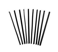 20Pcs 6Inch 24T Mini Hacksaw Blade With Pinned End For Mini Saw Cutting Metal Plastic Black Steel Saw Blades Hand Tools