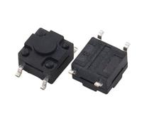 20Pcs 6X6 Tactile Tact Push Button Switch 4pin Mic ro Switch 6 * 6 * 4.3/5/6/7/8 Mm 6x6(6X6X4.3mm)