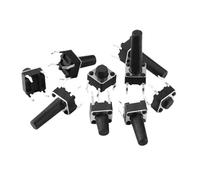 20PCS 6x6mm Panel PCB Momentary Tactile Tact Mini Push Button Switch DIP 4pin 6x6x4.3/5/6/7-20MM 6 * 6 * 4.3MM 5MM 6MM 8MM - 20MM(6X6X8MM)