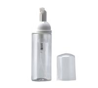 20Pcs 80ml 100ml Foam Dispenser Bottle Plastic Refillable Empty Foaming Shampoo Dispenser Pump Bottles for Travel Shampoo, Shower Gel, Hand Soap, Facial Cleanser (100ML,White bottle,Clear)