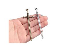 20Pcs 88x25mm 3D Sword Pendant Charms Antique Silver Tone Making Jewelry