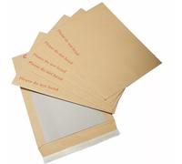 20pcs A4 DO NOT Bend ENVELOPES HARDBACK Cardboard Mailer Brown Certificate DOCUMENTS Manilla Hard Board Backed SELF Seal 324X229MM