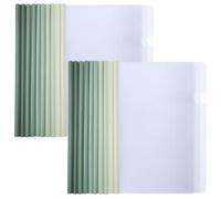 20Pcs A4 Report Covers with Sliding Bar, Clear Report Covers for A4 Paper