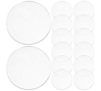 20pcs Acrylic Blanks Circle Acrylic Sheets for Designers