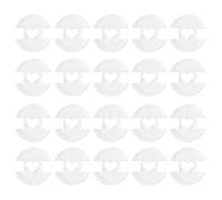 20Pcs Acrylic Buttons Attachment Hat Making Fasteners Hat Buttons Fasteners Attachment for Crafting Making Headwear