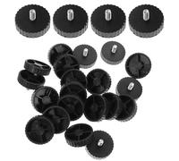 20pcs Adjustable Furniture Leveler Table Leg Extenders for Desk Black
