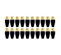 20Pcs Air Blower Tip Black Rubber Nozzle Tool for Nozzle Blow Automotive Car Vehicle Accessory Air Parts & Accessories