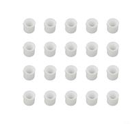 20pcs Air Conditioner Pipe Seal Set, Rubber For-Ring Gaskets for Tubes, Compatible with R12 R134a R410, White and Yellow Sealing Rings for(For R410)