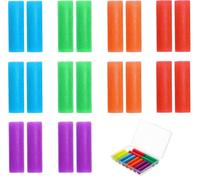 20Pcs Aligner Chewies, Silicone Aligner Tray Seaters Chompers, Orthodontic Dental Chewies Resuable Teeth Straightening Kit for Invisalign (Mix Colors)