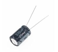 20pcs Aluminum Electrolytic Capacitor 25V 10UF 22UF 33UF 47UF 100UF 220UF 330UF 470UF 680UF(25V 220UF 20PCS)