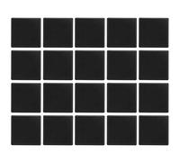 20Pcs Aluminum Profile 6060 Endcap, 4 - Hole ABS Plastic CNC 3D Printer Parts, Euro Standard End Cap for Aluminum Profile 6060 Accessories, Durable and Easy to Install