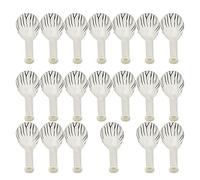 20Pcs Animal Pattern Latex Balloons with White Spots, Round Party Decorations - Durable & Non - for Birthday, Baby Shower, Kindergarten Events (white zebra print)