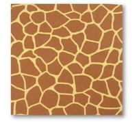 20PCS Animal Print Party Napkins AMAR 33x33CM Decoupage Cocktail Napkins, Dinner Napkins, Serviettes, Napkins Paws, Cheetah, Giraffe, Zebra, Cow, Leopard (Giraffe)