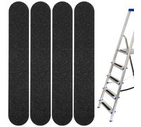 20pcs Anti Slip Decking Strips Pvc Black for Steps and Skateboards