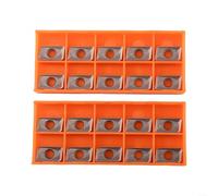20pcs APMT1604 M2 CNC Inserts for Turning and Milling Operations, Carbide Material