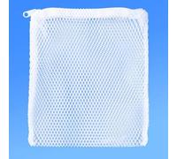 20pcs Aquarium Mesh Bag, 100 Micron Aquarium Media Filter Bags for Fish Tank, Fine Mesh Reusable Bags with Zipper for Activated Carbon Resins Ceramic Rings Biospheres