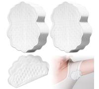 20Pcs Armpit Sweat Pads for Women & Men with Cooling Mint Scent - 5.3 x 4.9 in Large Size for Better Coverage and Refreshing Comfort