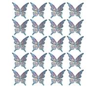 20pcs Assorted Color Butterfly Beads Easy to String and Combine Acrylic Loose Spacer Beads Handmade Jewelry Supplies Festival Gift Bead Set