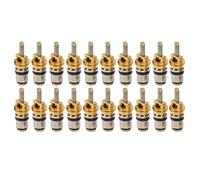 20PCS Automotive Car Air Conditioning Valve Core, 21.79mm AC High Pressure Valve Steam for Citroen,valve tool