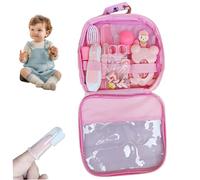 20Pcs Baby Healthcare and Grooming Kit, Portable Baby Grooming Kit Safe and Practical for Infant Toddlers Boys Girls