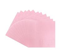 20PCS Baby Pink Serviettes Napkins 33cm,Solid Tissue Tableware for Party Paper Napkins Disposable,2Ply Beverage Luncheon Decorative Paper Napkin for Dinner,Bar,Restaurant