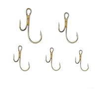 20pcs Barbed Fishing Hook Kit High Carbon Steel Hooks for Angling (2#)