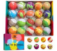 20PCS Bath Bombs Gift Set for Kids, Bubble Bath Balls for Women