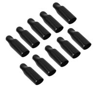 20pcs Beer Tap Covers, Beer Brewing Draft Faucet Cap Mead Making Kit Black Home Beer Faucet Tap Protective Cap Plug Cover Beer Production Accessory