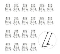 20Pcs Bike Wheel Springs Bike Quick Release Skewer Spring Universal Bicycle Wheel Skewer Springs Stainless Steel Bike Wheel Quick Release Spring Replacement for Bike