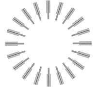 20pcs Binding M2x12+6mm Stainless Steel Office Binder Accessory