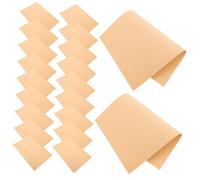 20pcs Bird Cage Gravel Paper Liners for Parrots and Birds Beige Paper